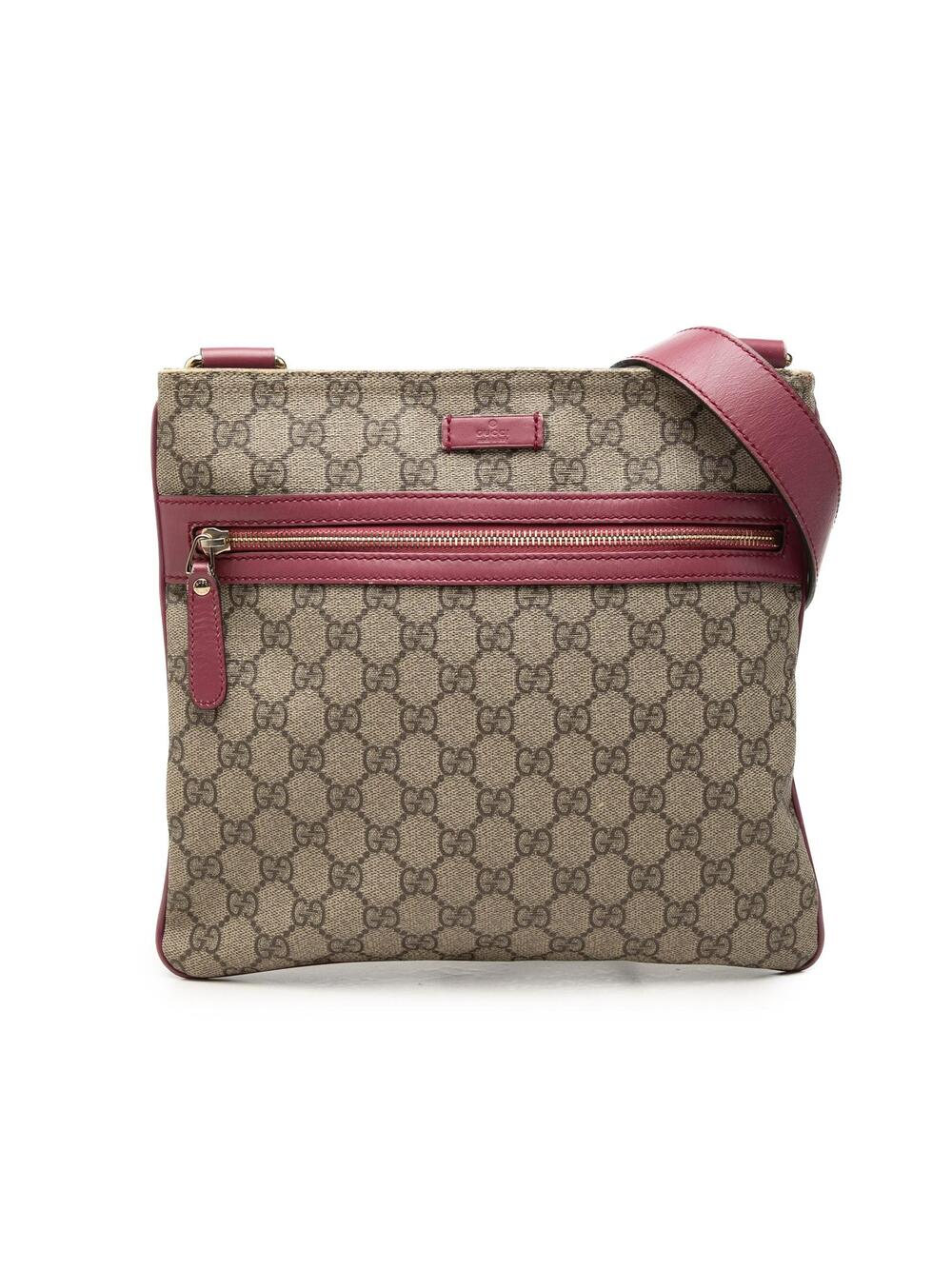 Gucci Gg Supreme Crossbody Pre-Loved #373868G54B